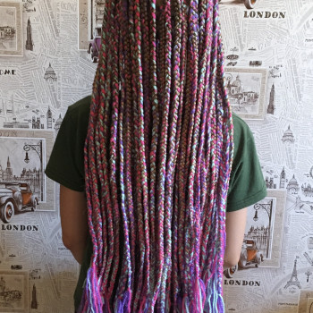 Афро классика с нитками