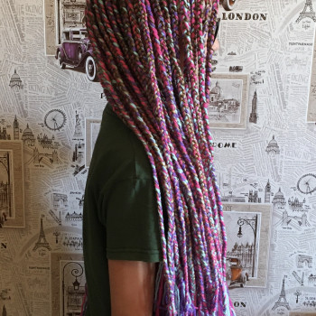 Афро классика с нитками