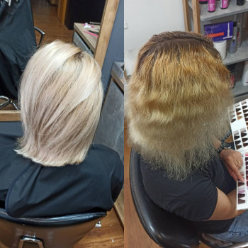 Фото из портфолио мастера Марина Левченко (парикмахер-стилист, Павлоград)