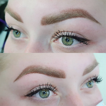 Перманентный макияж бровей