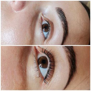 Ламинирование ресниц +окрашивание+ботокс