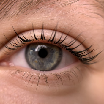 Ламинирование ресниц + окрашивание