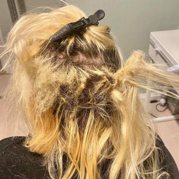 Сложная коррекция после другого мастера