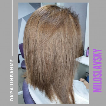 Окрашивание волос в салоне красоты MiloslavSky