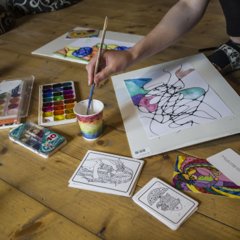 Арт-терапевтична техніка "Нейромалювання"
                    Психолог Анна Львов