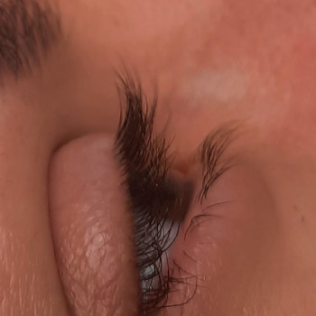 После процедуры ламинирования