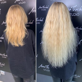 Нарощення волосся мікрокапсульне
                    Перукар-колорист Анна Хмельницький
