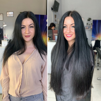 Нарощення волосся мікрокапсульне
                    Перукар-колорист Анна Хмельницький