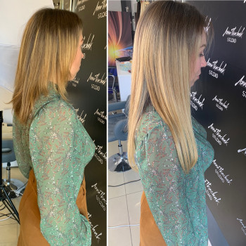 Нарощення волосся мікрокапсульне
                    Перукар-колорист Анна Хмельницький