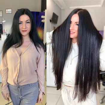 Нарощення волосся мікрокапсульне
                    Перукар-колорист Анна Хмельницький