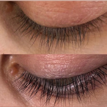 Окрашивание ресниц