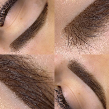 Перманентный макияж бровей