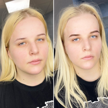 Перманентный макияж бровей