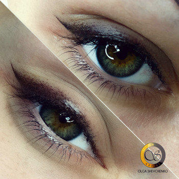 Стрелка с растушёвкой