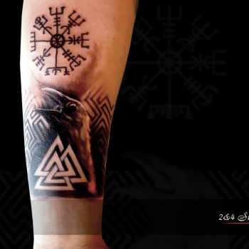 руны, агисхьяльм, скандинавские тату, тату руны, скандинавские, языческие