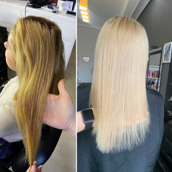 Осветление волос