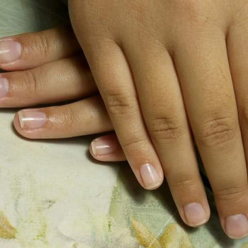 Дитячий манікюр 10 років, фото - салон краси Бархат