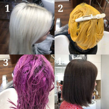 Проведення процедури фарбування з попередньою репігментацією
                    Салон краси Ile De Beaute Київ