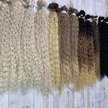 Афролоконы, Афрокудри, афроплетение, афронаращивание
                    Салон красоты Студия наращивания волос Елены Шиян Николаев