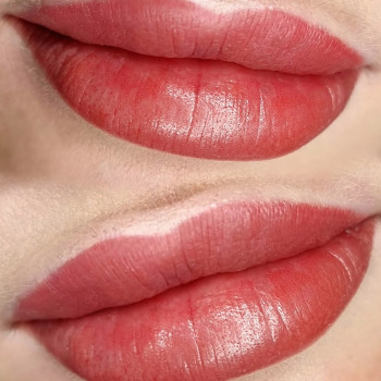 Помадный эффект