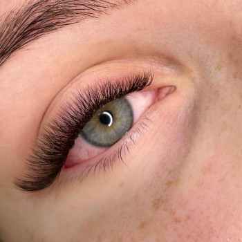 3д об‘єм, 5-13 мм, колір темний шоколад