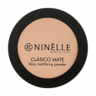 Легка матова компактна пудра для обличчя Ninelle Clasico Mate Silky Mattifying Powder 204, 8 г