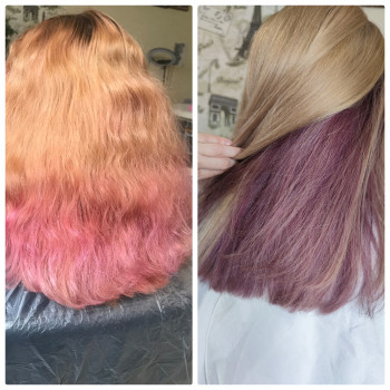 Окрашивание волос