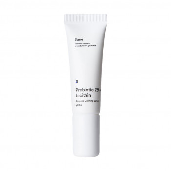 Заспокійлива сироватка-бустер для обличчя Sane Prebiotic 2% + Lecithin Rosacea Calming Serum pH 6.5, 10 мл