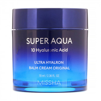 Зволожувальний крем-бальзам для обличчя Missha Super Aqua Ultra Hyalron Balm Cream Original, 70 мл