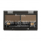Набір для моделювання брів Rimmel Brow This Way 002 Medium Brown, 2.4 г