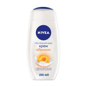 Гель-догляд для душу NIVEA Абрикос та олія абрикосових кісточок, 250 мл