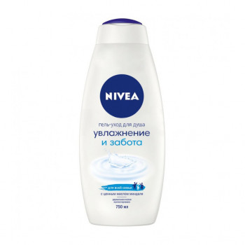 Гель-догляд для душу NIVEA Creme Soft і мигдалева олія, 750 мл