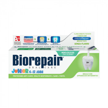 Дитяча зубна паста Biorepair Oral Care Junior 6-12 років, 75 мл