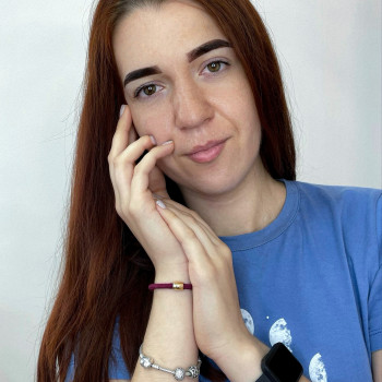 Одразу після перманенту брів