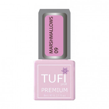 Гель-лак для нігтів Tufi Profi Premium Marshmallows 09 Персиковий, 8 мл