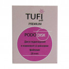 Педикюрний диск-основа Tufi Profi Podo зі змінними файлами, 10 шт (5*180 грит + 5*100 грит) (0101566)