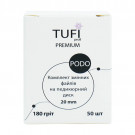 Змінні файли для педикюрного диска Tufi Profi Podo 180 грит, 50 шт (101569)