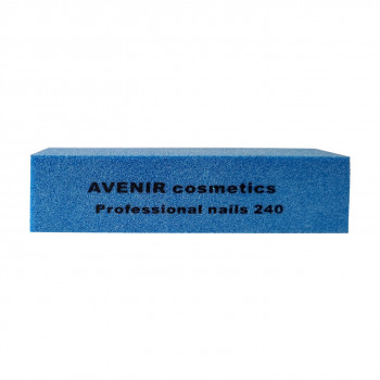 Баф Avenir Cosmetics Professional 240/240 грит синій