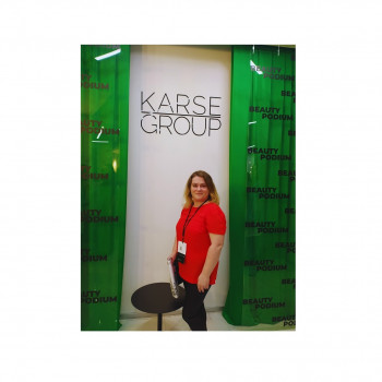 Обучение на бьюти подиуме.