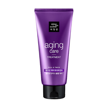 Відновлювальна маска для волосся Mise En Scene Aging Care Treatment з пудрою чорних перлів, 330 мл