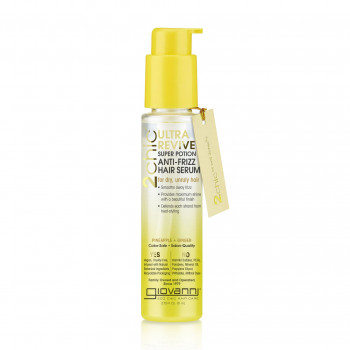 Регенерувальна сироватка Giovanni 2chic Ultra-Revive Super Potion Anti-Frizz Pineapple & Ginger для сухого волосся, з ананасом та імбирем, 81 мл