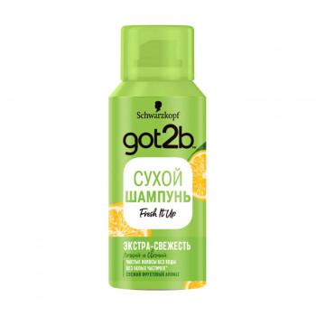 Сухий шампунь для волосся got2b Dry Shampoo Extra Fresh Екстрасвіжість, 100 мл