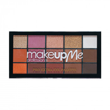 Палетка тіней Make Up Me Professional Pro Extra Eye Palette 15 відтінків, P15-2