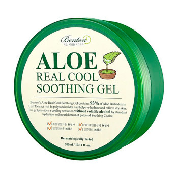 Універсальний заспокійлівий гель Benton Aloe Real Cool Soothing Gel з алое 93%, 300 мл