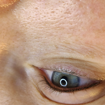 Межресничный татуаж глаз пм межресничка, фото - Мастер перманентного макияжа Марина Топчий