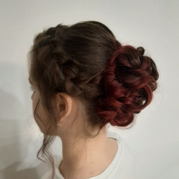 Укладка волос плетение, фото - Салон красоты Sweet Home б-р Кольцова 14ж