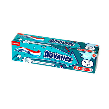 Дитяча зубна паста Aquafresh Advance 9-13 років, 75 мл