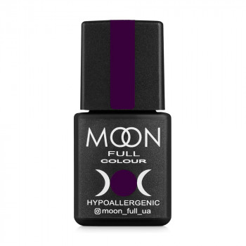 Гель-лак для нігтів Moon Full Сolor Hypoallergenic Winter 2021 Gel Рolish 664 аметистовий темний, 8 мл