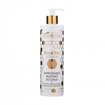 Зволожувальне молочко для тіла Bielenda Royal Bee Elixir Moisturizing Body Milk, 400 мл
