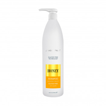 Безсульфатний медовий шампунь для волосся Jerden Proff Honey Sulfat Free Shampoo з маточним молочком, 1 л